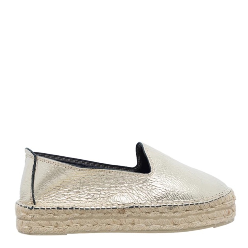 Manebi Leather Espadrilles
